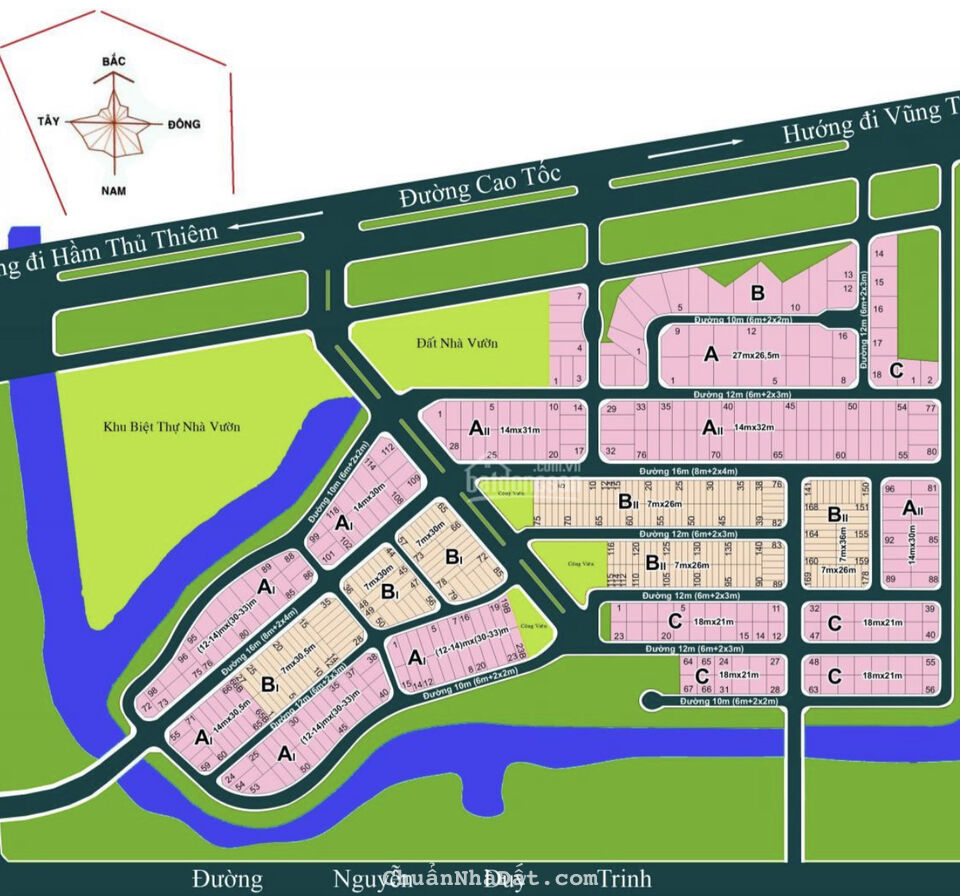 Bán hạ giá đất lô KDC Bách Khoa,Nguyễn Duy Trinh,P.Phú Hữu,Q9,diện tích 231m2 giá 13.5 tỷ