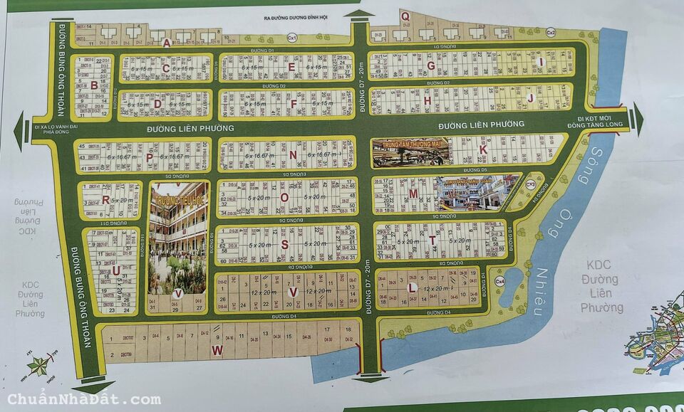 Chủ kẹt tiền cần bán gấp đất lô KDC Sở Văn Hóa Thông Tin,Liên Phường,P.Phú Hữu,Quận 9