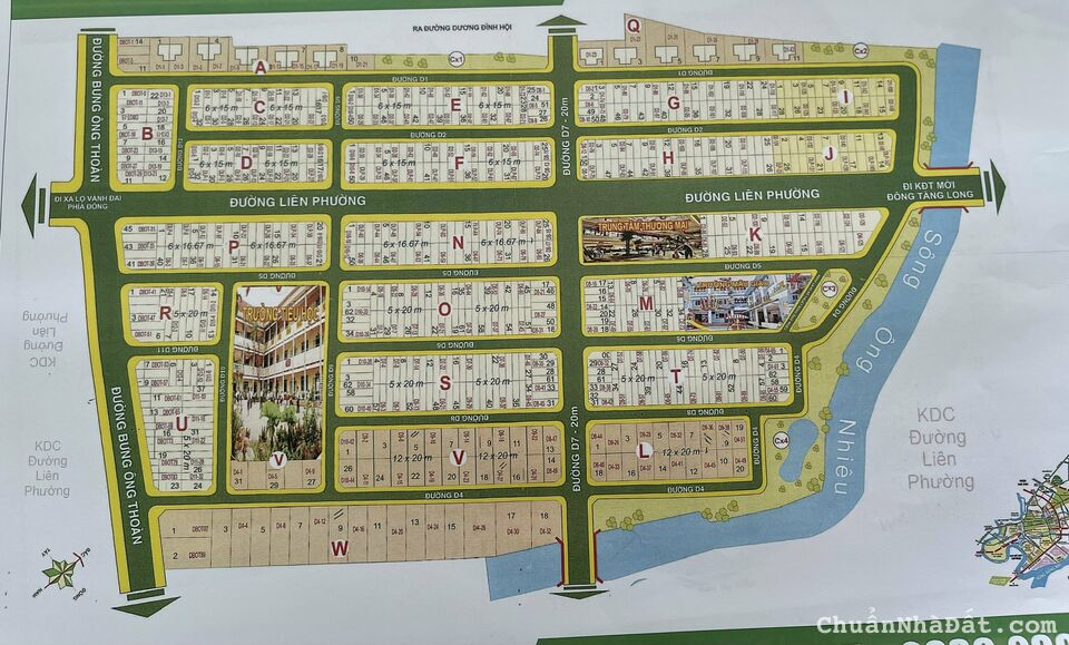 Sở hữu ngay đất nền KDC Sở Văn Hóa Thông Tin,Liên Phường,P.Phú Hữu,Quận 9,TP.Thủ Đức