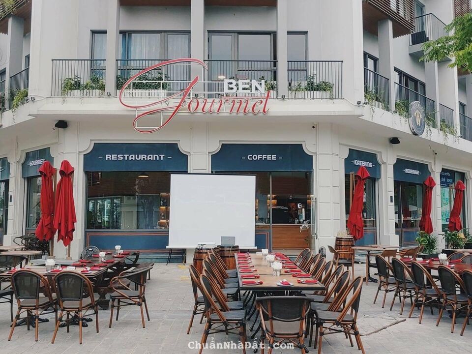 Bán shophouse The Manor mặt phố đi bộ, mặt tiền đẹp kinh doanh tốt