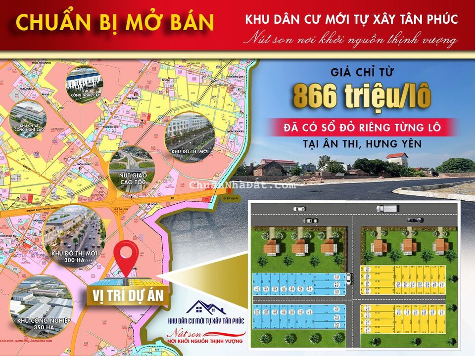 đầu từ ngay dự án khu dân cư mới tự xây .Tao nên giá trị thịnh vượng