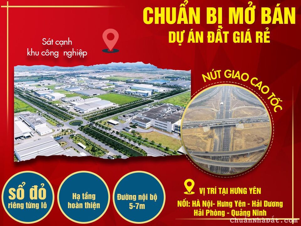 Đầu tư sinh lời khủng với dự án khu dân cư mới tại Tân Phúc