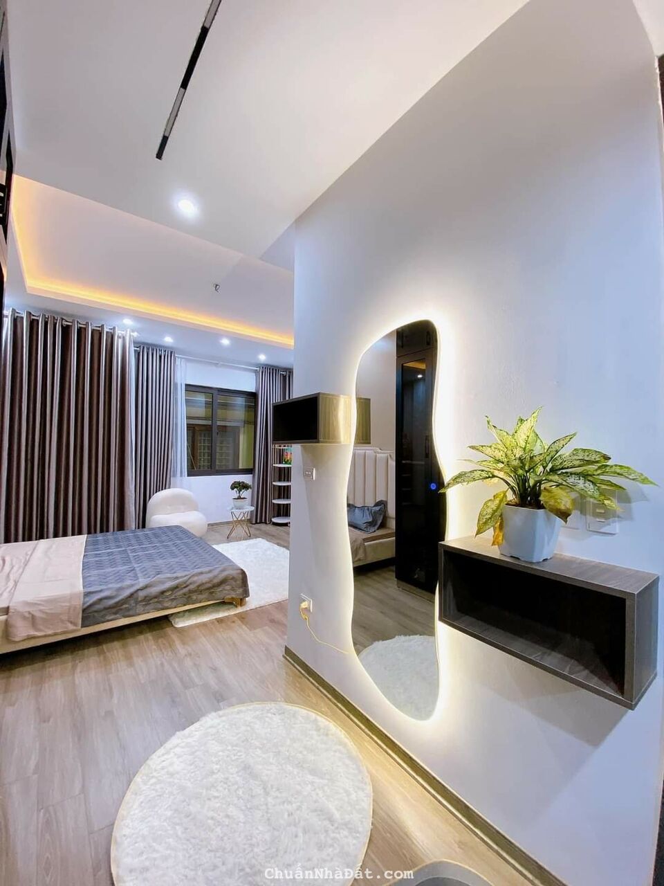 Nhà vườn 3 tầng x 66m2 Vũ Trọng Khánh Mỗ Lao đường 2 ô tô tránh đỗ 7.1 tỷ 