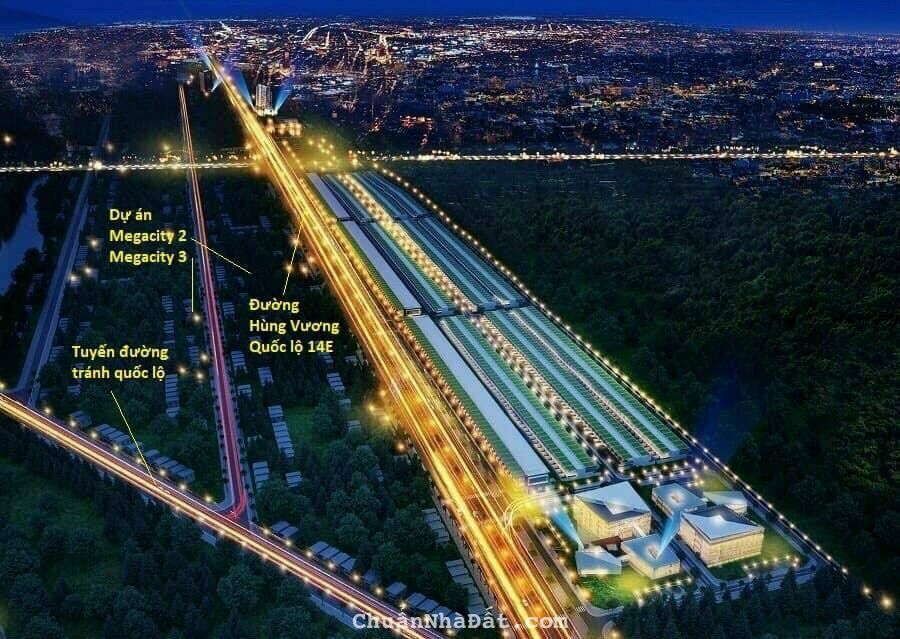 KĐT Megacity Kontum mặt tiền Hùng Vương, giá từ 500 triệu/170m², sổ đỏ, full 100% thổ cư. KĐT Megacity Kontum mặt tiền Hùng Vương, giá từ 500 triệu/170m², sổ đỏ, full 100% thổ cư.