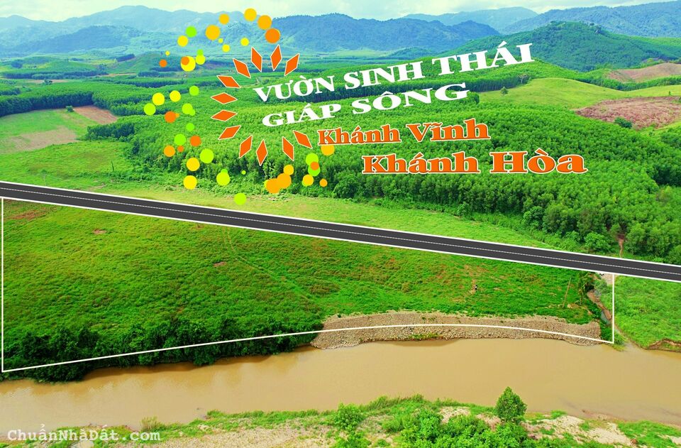 Đất vườn Khánh Hiệp giáp sông Chò, thị trấn Khánh Vĩnh, Nha Trang.