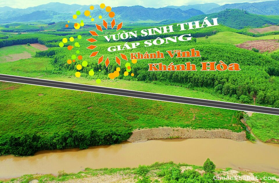 Đất vườn Khánh Hiệp giáp sông Chò, thị trấn Khánh Vĩnh, Nha Trang.