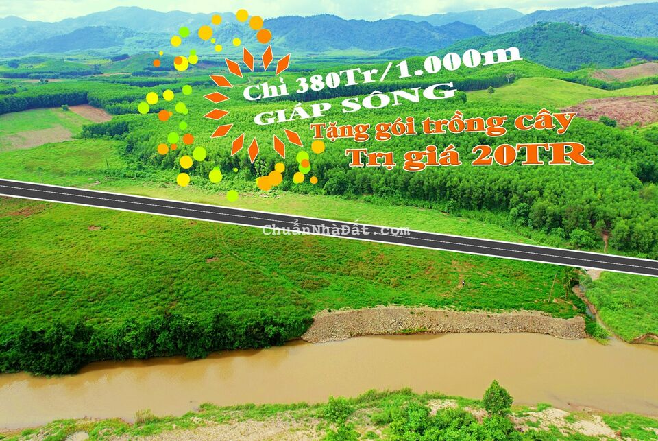 Đất vườn Khánh Hiệp giáp sông Chò, thị trấn Khánh Vĩnh, Nha Trang.