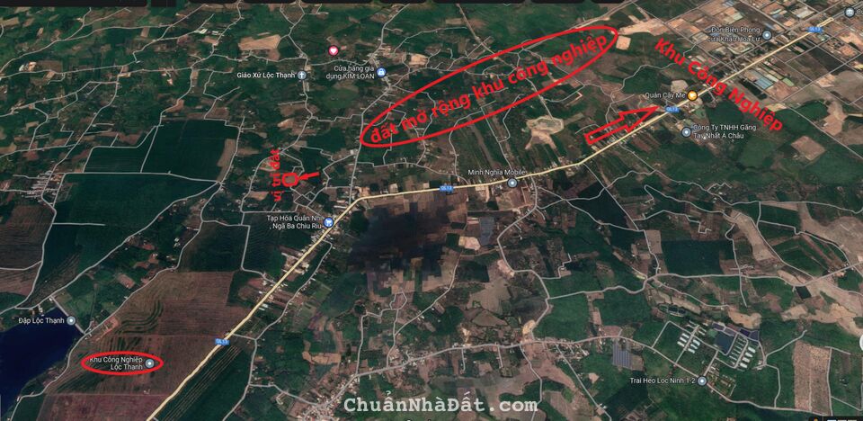 Nhà 2 mặt tiền gần KCN xã Lộc Thạnh, Bình Phước cách QL 13 đúng 500m đường ô tô Nhà 2 mặt tiền gần KCN xã Lộc Thạnh, Bình Phước cách QL 13 đúng 500m đường ô tô