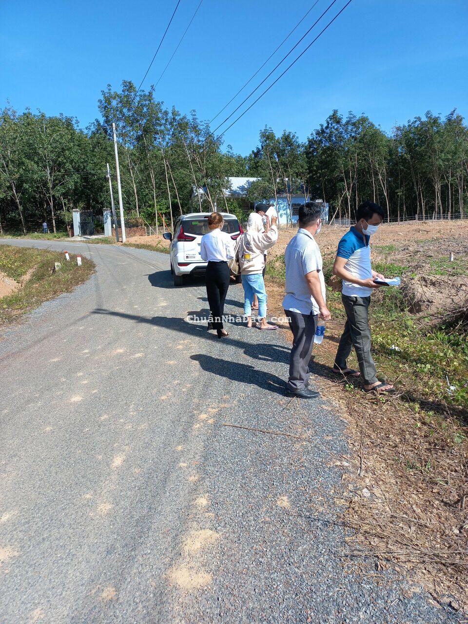 Đất Bình Phước mặt tiền đường nhựa, gần trường học khu dân cư hiện hữu