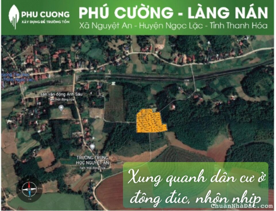 ĐẤT NỀN NGUYỆT ẤN - NGỌC LẶC - TỈNH THANH HÓA ĐẤT NỀN NGUYỆT ẤN - NGỌC LẶC - TỈNH THANH HÓA