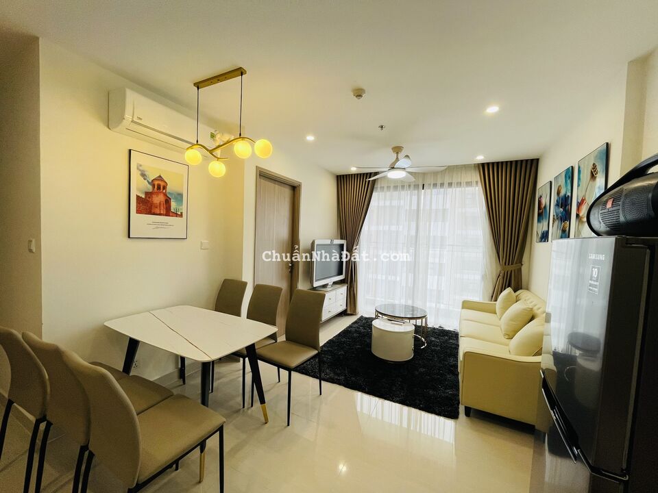 Cho thuê gấp căn hộ 2 ngủ+1 đầy đủ đồ view thoáng mát tại  Vinhomes Ocean park. giá 8tr/tháng