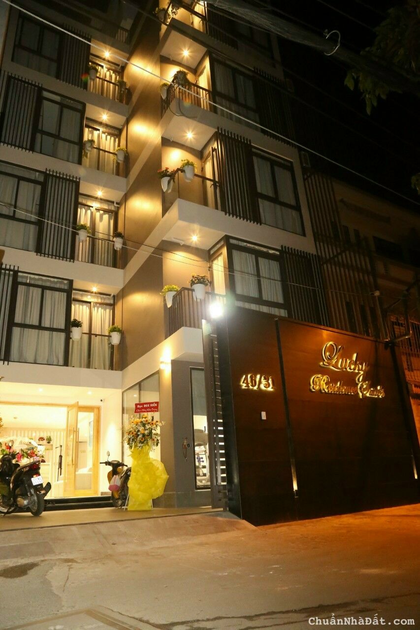 Bán CHDV đường Nguyễn Cửu Vân P.17 Q.Bình Thạnh . Diện tích : 9x19m. 1 trệt lửng 5 tầng 20P CHDV