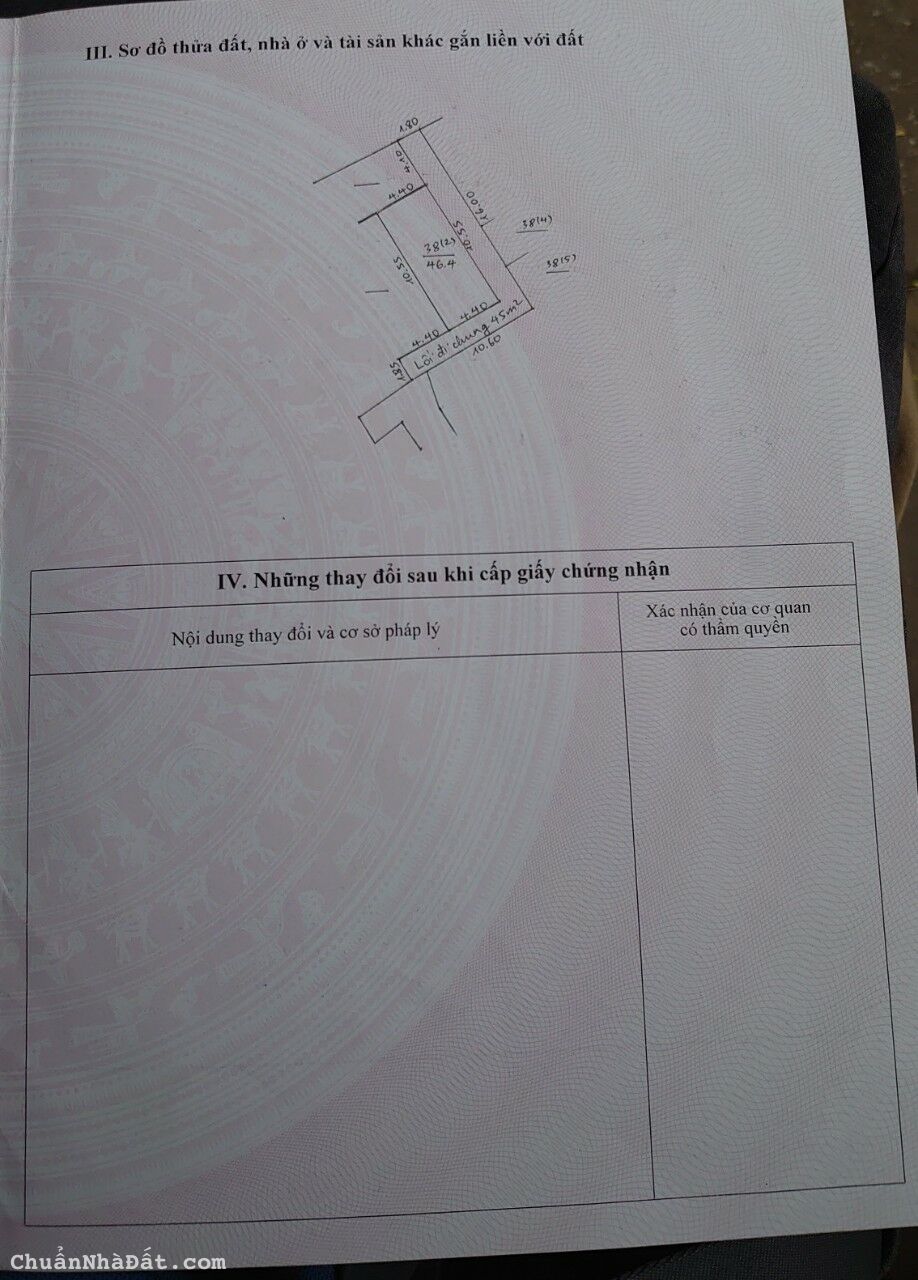 46m2 Thái Bình- Mai Lâm- Đông Anh ( 2X/m2 )