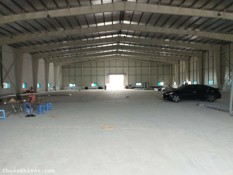 Cho thuê kho xưởng 2.000m2, 3.000m3, 6.000m2 đến 20.000m2 thép zamil tại Vân Trung, Quế Võ, giá rẻ.