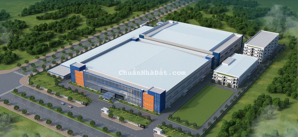 CHO THUÊ 6.000M2 MẶT ĐƯỜNG TRỤC CHÍNH KCN VÂN TRUNG, ĐẸP, MỚI, CHẤT. 