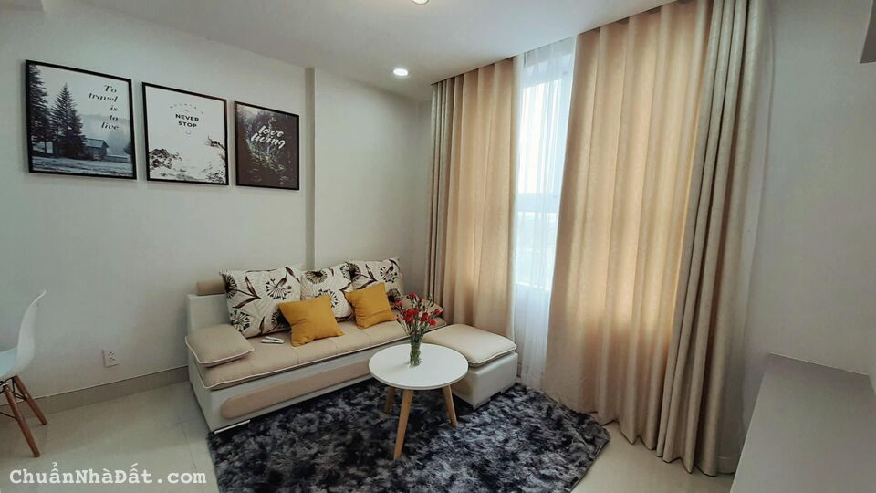 Căn hộ Samsora Dĩ An  1PN 860 triệu full nội thất sổ có sẵn, cho vay ngân hàng. LH: 0859.520.599