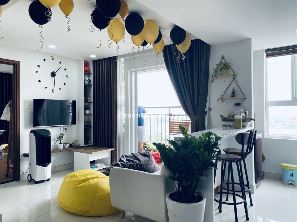 Cho thuê căn hộ Samsora 2PN, Dĩ An, Ngay cầu Đồng Nai, full nội thất , LH: Hoàng Bắc 0859 520 599 