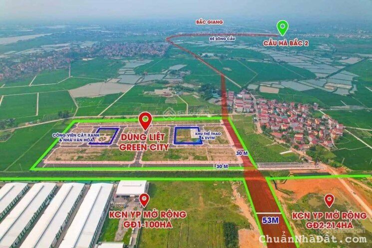 CƠ HỘI X2 TÀI KHOẢN ĐẦU TƯ ĐẤT DỰ ÁN XÃ DŨNG LIỆT - YÊN PHONG - BẮC NINH. LH: 0978.194.149 