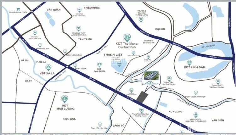 Bán đất dự án khu nhà ở thương mại dịch vụ HDB Thanh Trì 0978.194.149