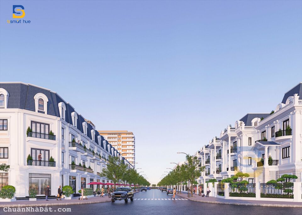 Bán ShopHouse 4 tầng Nguyễn Lộ Trạch 18.5m, Góc 3 mặt tiền kinh doanh sầm uất Bán ShopHouse 4 tầng Nguyễn Lộ Trạch 18.5m, Góc 3 mặt tiền kinh doanh sầm uất