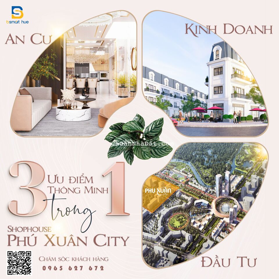 SHOPHOUSE PHÚ XUÂN CITY  “TÔN VINH PHÁI ĐẸP – NHÂN ĐÔI ƯU ĐÃI 20.10”