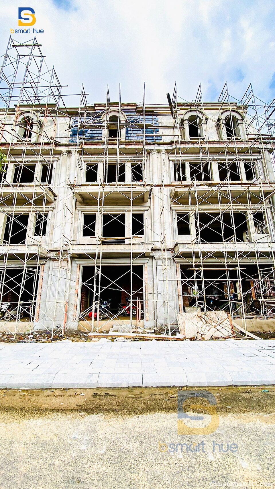 Chốt ngay siêu phẩm căn góc mặt tiền duy nhất shophouse Phú Xuân City Huế, tường riêng, móng riêng 