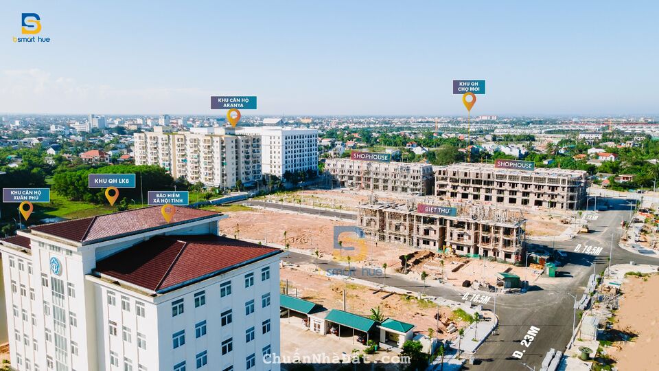 Siêu phẩm căn góc mặt tiền duy nhất Shophouse Phú Xuân City Huế_ Ưu đãi khủng, thanh toán tiến độ