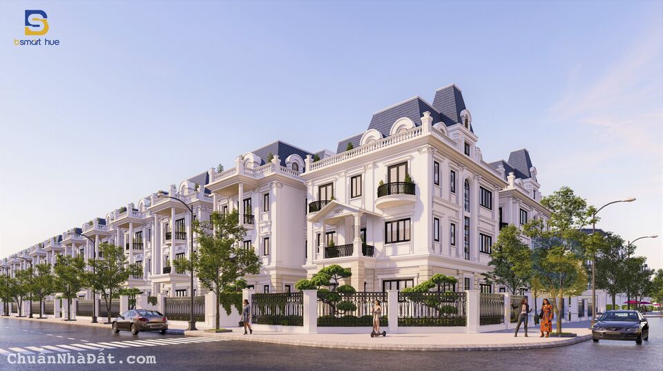 Biệt thự đơn lập Phú Xuân City, mặt tiền trung tâm quận 1 TP. Huế - Đường 19m5 - Giá chỉ 4.3x tỷ