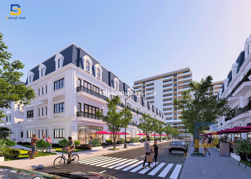 Shophouse Phú Xuân City Huế_ vị trí trung tâm TP Huế, đảm bảo là nơi đáng để an cư và đầu tư