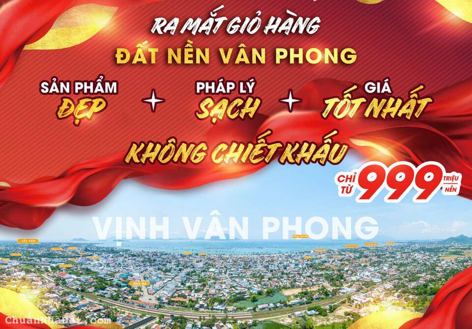 bán đất nền sổ đỏ tại thị trấn Vạn Giã huyện Vạn ninh trung tâm khu kinh tế Vân Phong