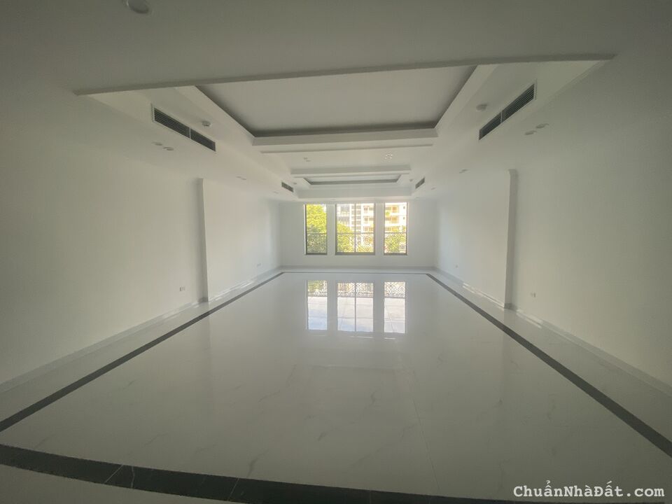Cho thuê nhà Nguyễn Chánh, Nam Trung Yên, Cầu Giấy. 100m2 7T, 1H, MT 6.5m nhà mới, đẹp thang máy