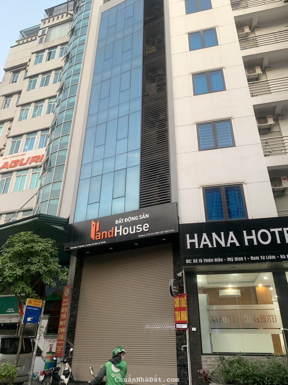 Cho thuê nhà phố kinh doanh Nguyễn Xiển, Thanh Xuân. 70m2, 8T, MT 5m thông sàn, thang máy, giá 45tr