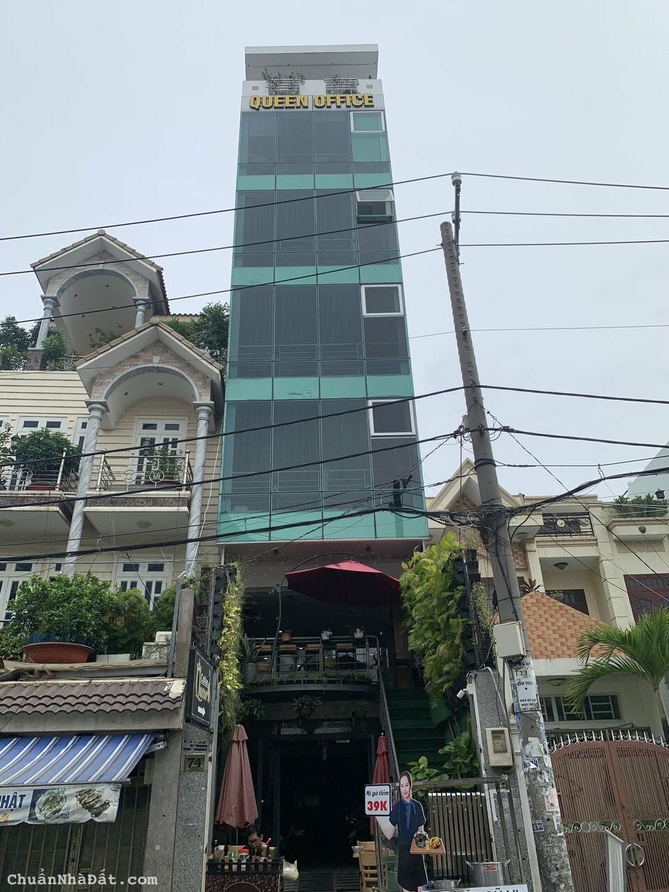 Bán toà nhà văn phòng mặt tiền Nguyên Hồng Phường 11 bình thạnh 4x25 nở hậu 5.7