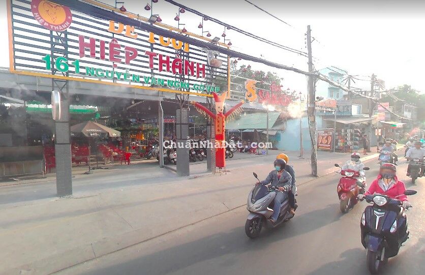 GÒ VẤP, MẶT TIỀN NGUYỄN VĂN NGHI, KV 20x50m 1000m2, CHỈ 165 TỶ.