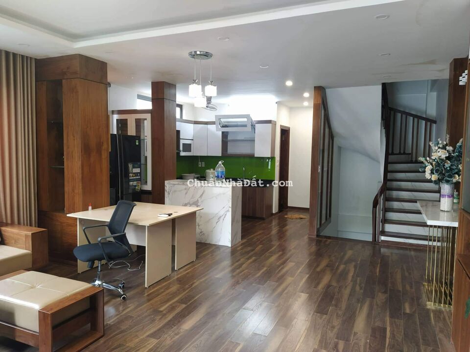 Giảm 1 tỷ Cần bán rất gấp nhà phố Phan văn Trường 52m2, 5T, lô góc ô tô tránh, nội thất xịn,