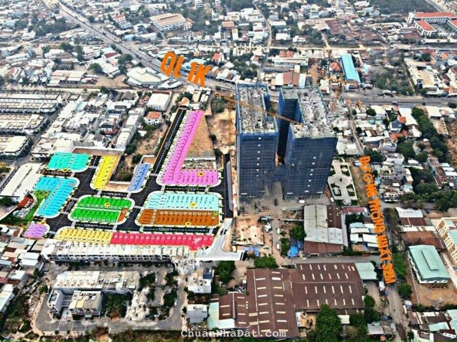 Nhà Phố liên kế Bcons Plaza - thuộc khu đô thị mới Dĩ An kế cận làng đại học