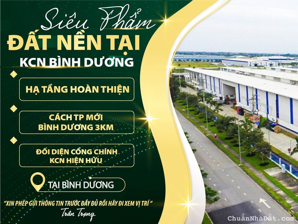 🏡🏡Hot🏡🏡 Dự Án Mới Lớn Nhất Tại Bình Dương