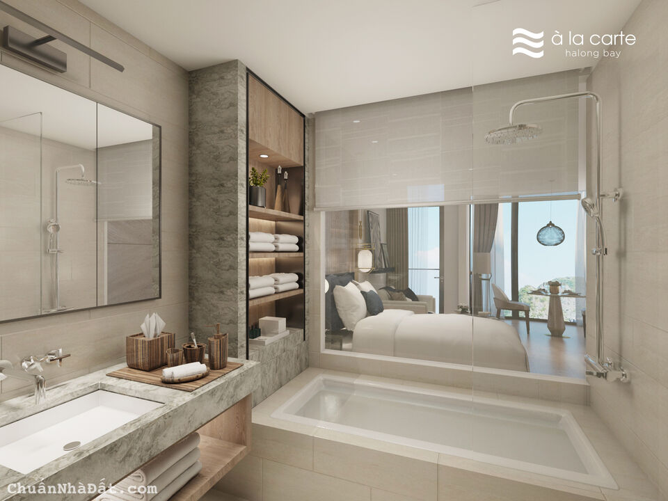 Bán Căn Hộ Khách Sạn Mặt Biển Hạ Long 2PN Sổ Đỏ Lâu Dài Full Nội Thất LH 0868118***