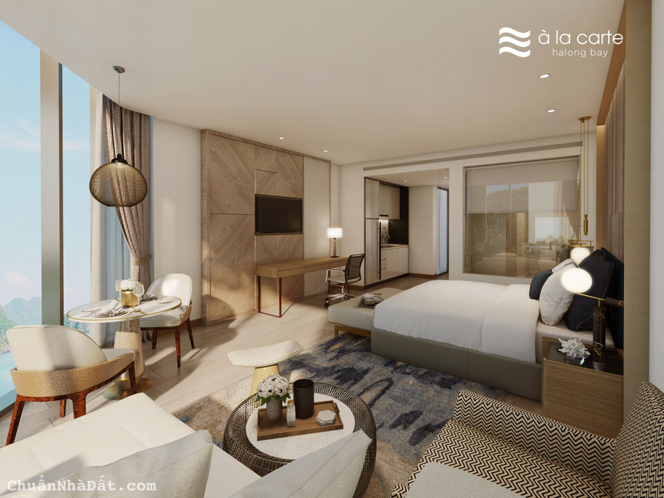 Bán Căn Hộ Khách Sạn Mặt Biển Hạ Long 2PN Sổ Đỏ Lâu Dài Full Nội Thất LH 0868118***