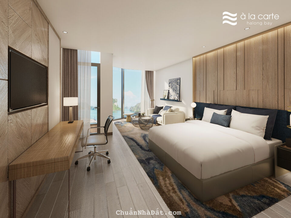 Bán Căn Hộ Khách Sạn Mặt Biển Hạ Long 2PN Sổ Đỏ Lâu Dài Full Nội Thất LH 0868118***