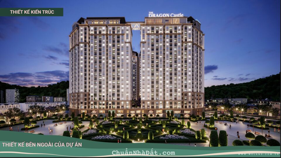 Bán Căn Hộ Dragon Castle 2PN View Biển Cạnh TTTM AEON MALL Đầu Tiên Ở Hạ Long.  LH: 0868118***