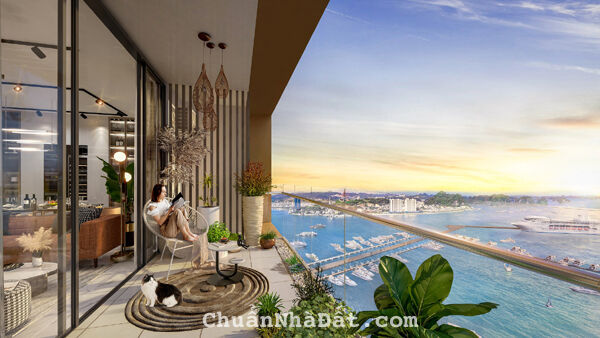 Bán căn hộ 2PN dự án The Ruby Hạ Long view vịnh - cầu Bãi Cháy gần trung tâm Hòn Gai, LH 0868118***