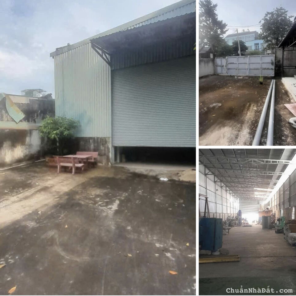 Cho thuê kho xưởng giá rẻ 1200m2, Thạnh Lộc Quận 12
