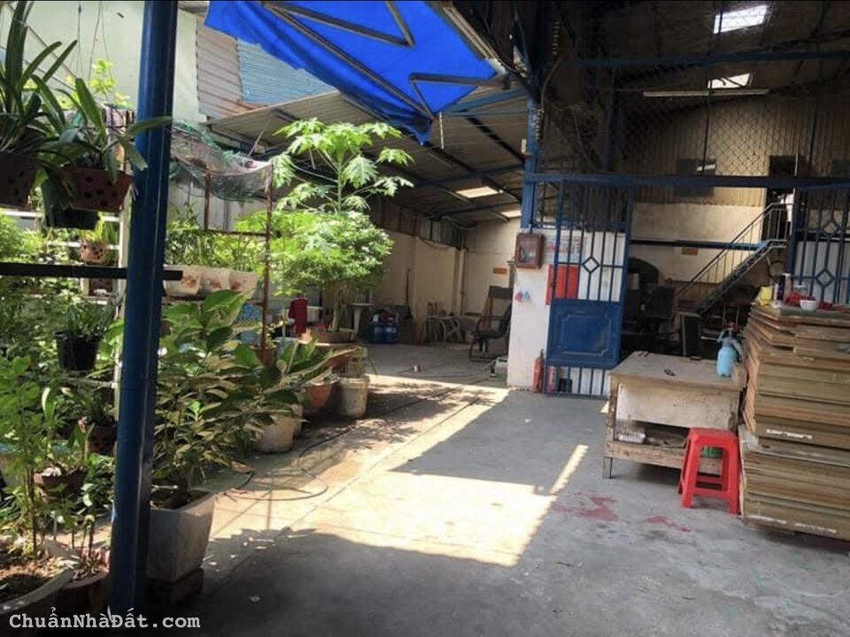 Cho thuê nhà xưởng DTSD 600m2 Hà Huy Giáp Quận 12