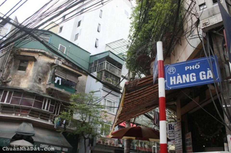 Nhà mặt phố Hàng Gà, Hoàn Kiếm 152m2, Kinh doanh Đỉnh, Giá chỉ: 75 tỷ