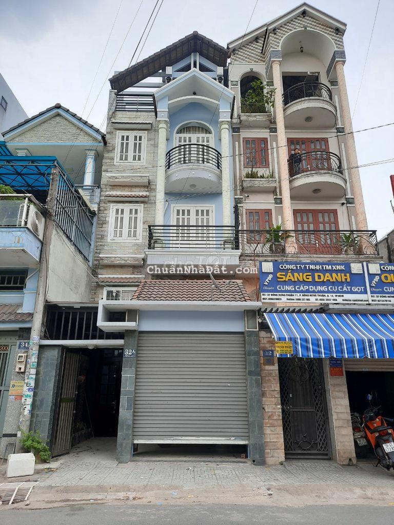 Cho thuê Nhà 1 trệt 1 lửng 2 lầu ST MT Đường ĐHT 02 , Phường Đông Hưng Thuận, Quận 12