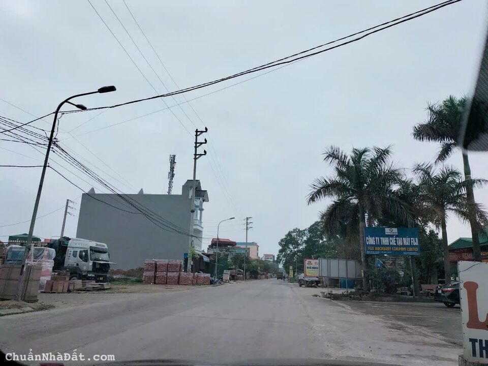 Bán đất kinh doanh mặt đường Thôn Tiền, Lai Cách, Hải Dương, 85.5m2, mt 4.5m hướng tây bắc, giá tốt