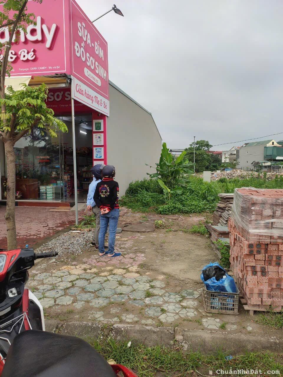 Bán đất kinh doanh mặt đường Thôn Tiền, Lai Cách, Hải Dương, 85.5m2, mt 4.5m hướng tây bắc, giá tốt