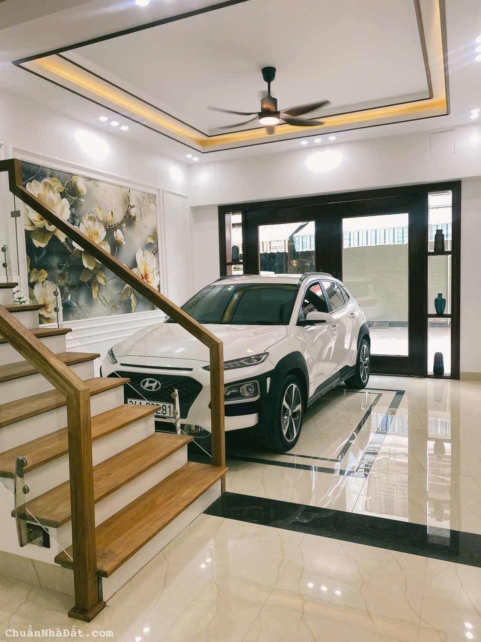 Bán nhà 4 tầng ngõ phố Hải Tân, TP Hải Dương, 57m2, mt gần 5m, 4 ngủ, gara oto, đường to