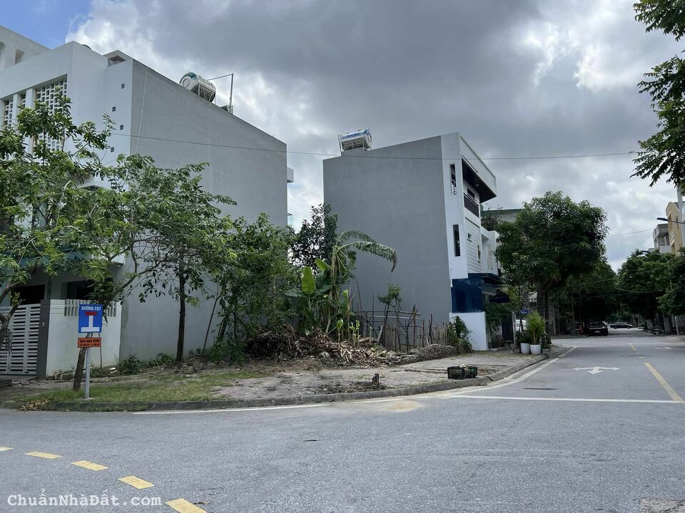 Bán lô góc nhà vườn mặt phố Trần Khắc Chung KĐT Tuệ Tĩnh, TP HD, 128.9m2, chỉ 6.5x tỷ